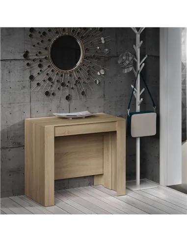 Luiz Extending Dining Table Oak Effect, 2604