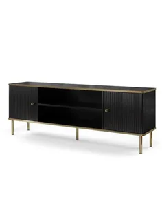Maison Black And Gold TV Unit, 3148