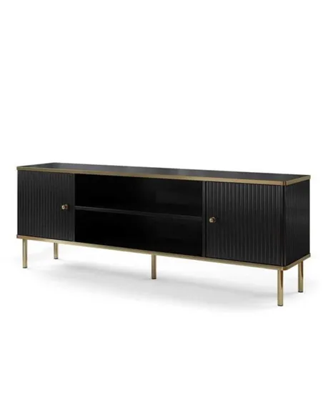 Maison Black And Gold TV Unit, 3148