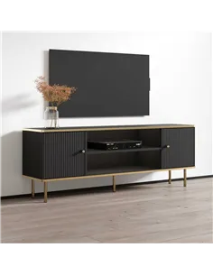 Maison Black And Gold TV Unit, 3148 2