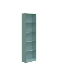Mila Aqua Green Tall Bookcase, 3252