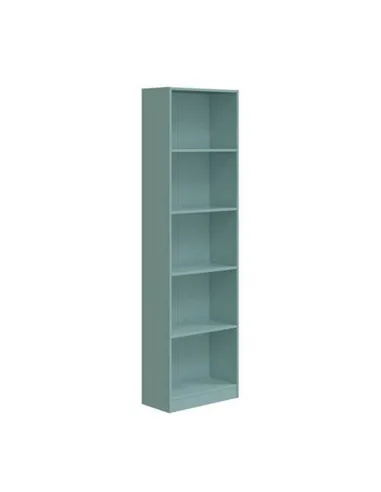 Mila Aqua Green Tall Bookcase, 3252