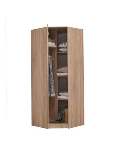 Miami Sonoma Oak Effect Corner Wardrobe, 3124