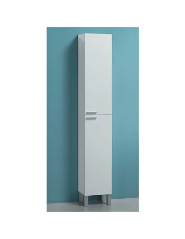 Milano Tall Bathroom Cupboard White, 2480