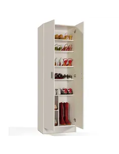 Multi Purpose White Wide Cupboard, 2472
