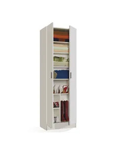 Multi Purpose White Wide Cupboard, 2472 2