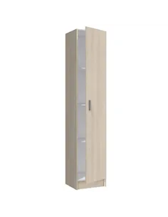 Multi Tall Narrow Oak Cupboard, 2474