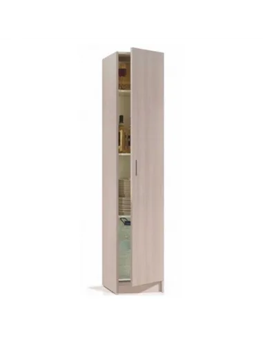 Multi Tall Narrow Oak Cupboard, 2474