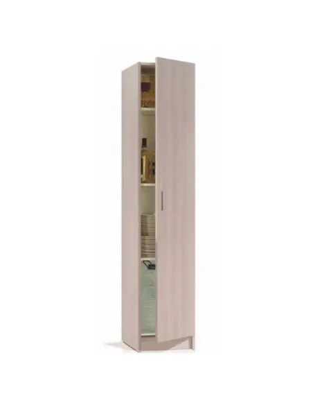 Multi Tall Narrow Oak Cupboard, 2474