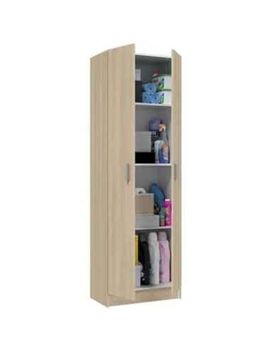 Multi Purpose Oak Wide Storage Cupboard, 2471
