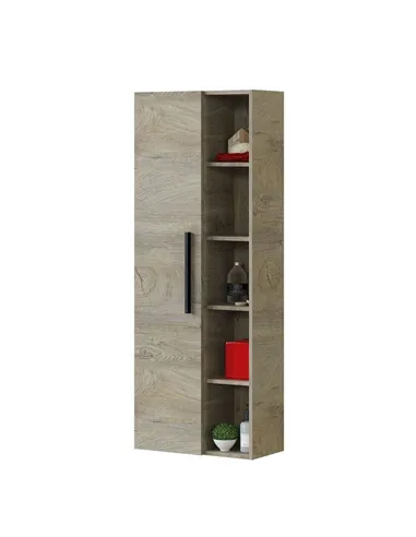 Neves Oak Effect Bathroom Vanity Storage Wall Mounted Cupboard, 3226