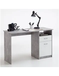 Rami Grey and White Desk, 2978