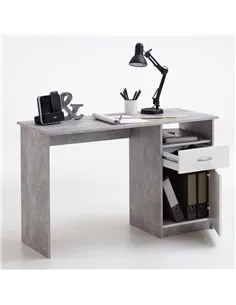 Rami Grey and White Desk, 2978 2