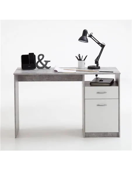 Rami Grey and White Desk, 2978