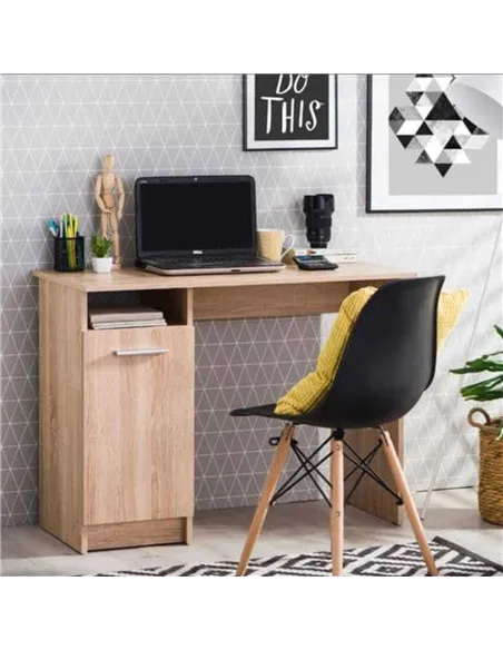 Reygo Sonoma Oak Home Office Computer Desk, 3034