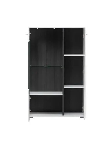 Royce White Short Display Cabinet, 3063