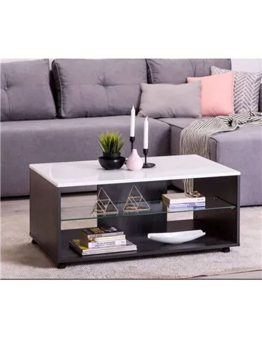 Royce White Coffee Table, 3065