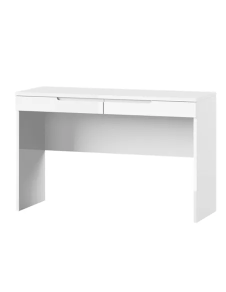 Santino White Gloss 2 Drawer Dressing Table S31, 2712