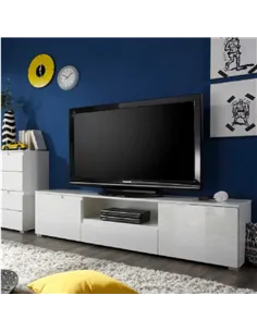 Santino White High Gloss TV Cabinet S9, 2623
