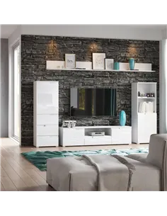 Santino White High Gloss TV Cabinet S9, 2623 2