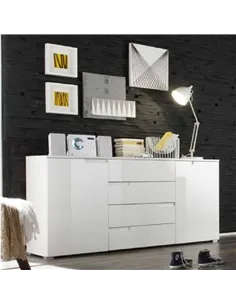 Santino White Wide Sideboard S8, 2616