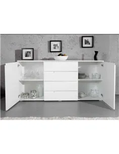 Santino White Wide Sideboard S8, 2616 2