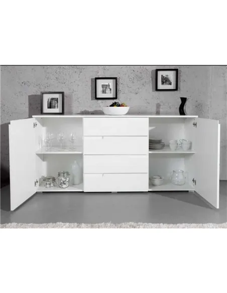 Santino White Wide Sideboard S8, 2616