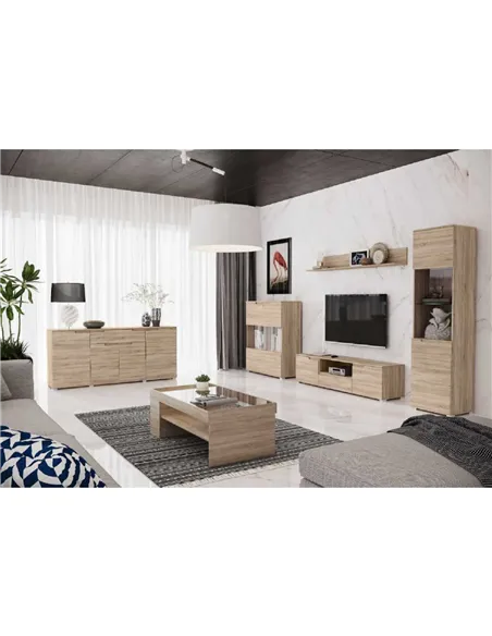 Santino Sonoma Oak TV Cabinet S9, 2985