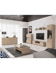 Santino Sonoma Oak Wide Sideboard S8, 2984 2