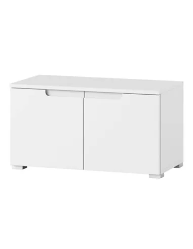 Santino White Hallway Storage Cupboard, 2948