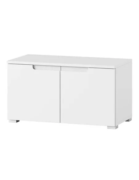 Santino White Hallway Storage Cupboard, 2948