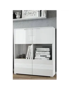 Santino White Display cabinet 8444, S27 2