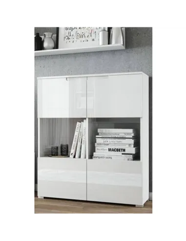 Santino White Display cabinet 8444, S27