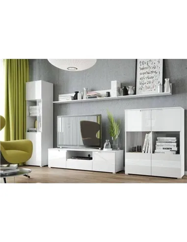 Santino White Display cabinet 8444, S27
