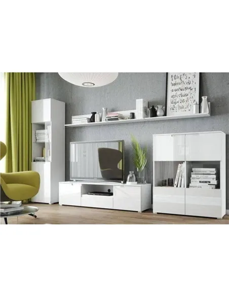 Santino White Display cabinet 8444, S27