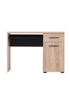 Telmo Sonoma Oak Effect and Black Desk, 3036