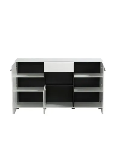 Terrento White Gloss Tall Sideboard, 3052