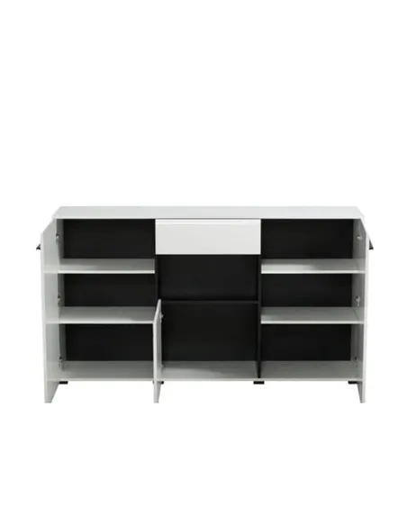 Terrento White Gloss Tall Sideboard, 3052