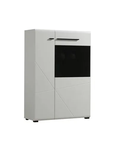 Terrento White Short Display Cabinet, 3053