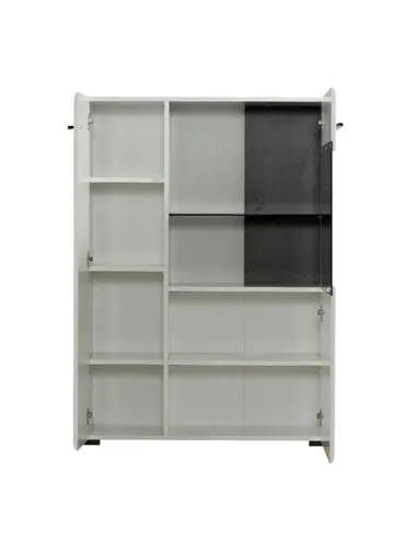Terrento White Short Display Cabinet, 3053
