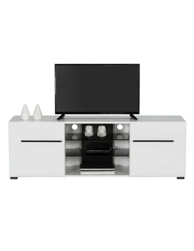 Terrento White Large Tv Cabinet, 3055