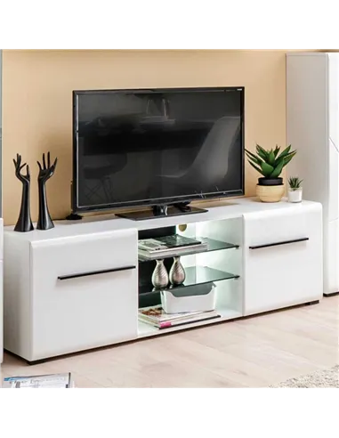 Terrento White Large Tv Cabinet, 3055