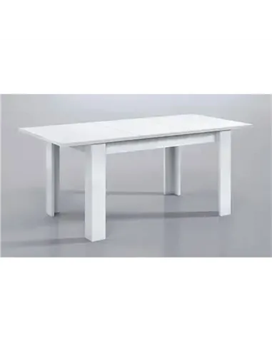 Tevez White Extending Dining Table, 3213