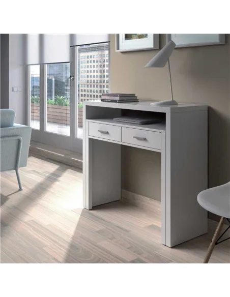 Turin Artic White Desk & Dressing Table or Console Table, 2503