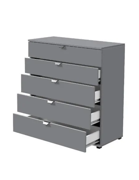 Valentina Grey Chest of Drawers, 3056