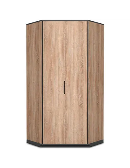 Vant Oak Effect 2 Door Corner Wardrobe, 2677
