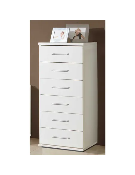 Venice white Narrow Chest, 2396
