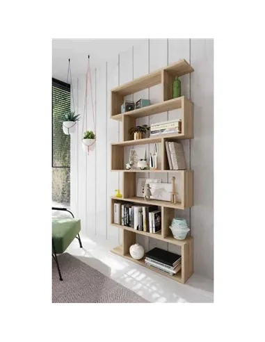 Zing Oak Effect Bookcase, 2605