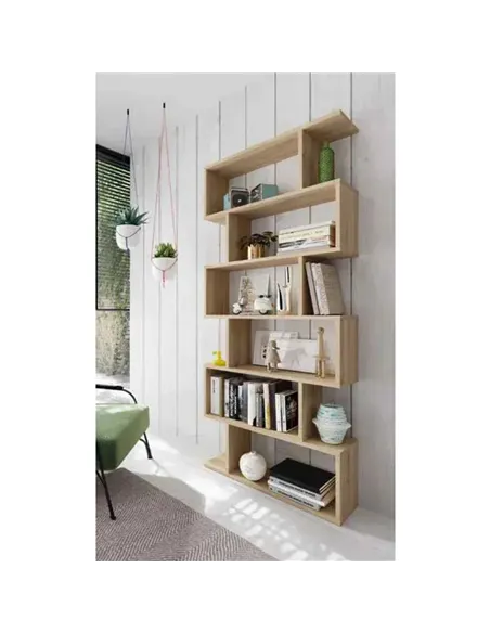 Zing Oak Effect Bookcase, 2605