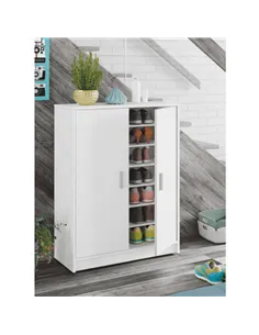 Zuldy Large White Shoe Cupboard, 2505 2